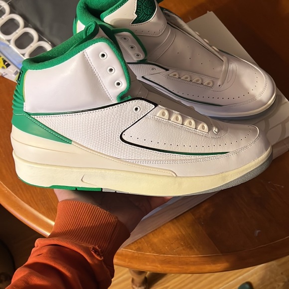 Jordan 2 retro Lucky Green.  Brand new dead stock - Picture 5 of 5